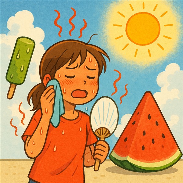 夏が来ましたね～！